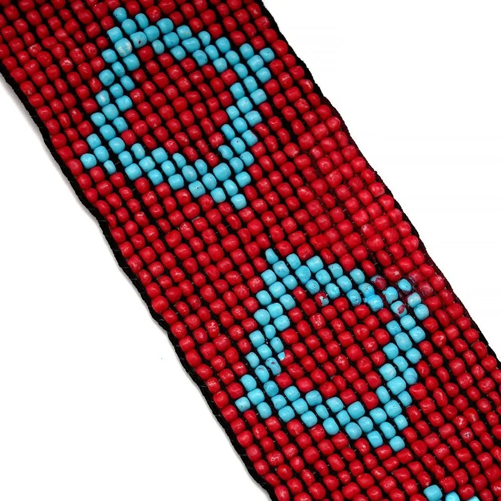 Handmade Red Southwestern Style Belt